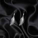 LEAF FILIGREE SILVER EARRINGS