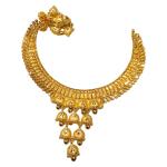 Fabulous Gold Necklace Set with Amazing Design 