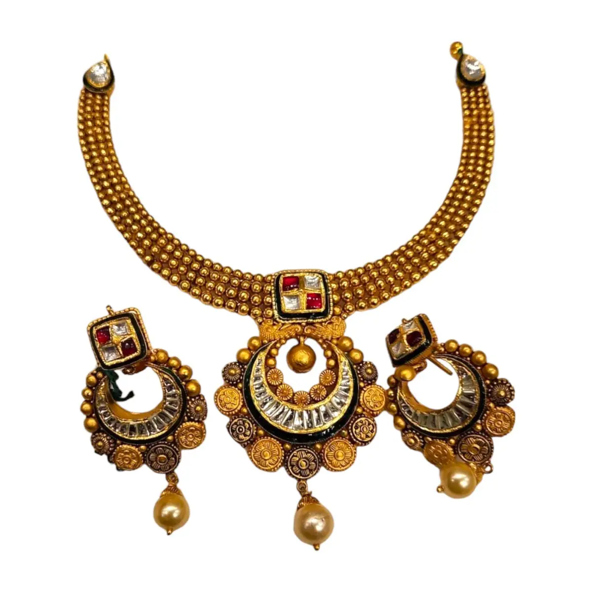 Beautiful Traditional & Classy Wedding Necklace 