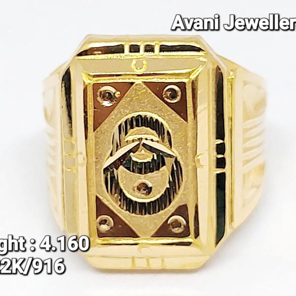 Gold Gents Ring