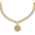 3 PIECE POLKI NECKLACE SET