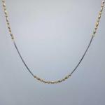 Ladies Gold Chain With Platinum Coating