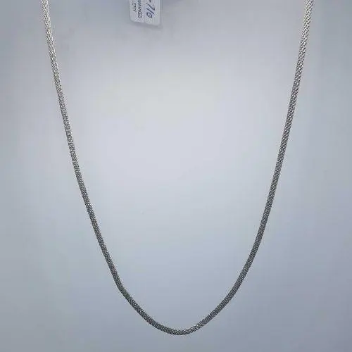 Gold Chain Covered With Platinum Coating