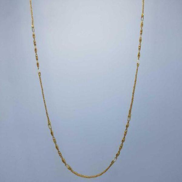 Elegant Gold Chain for Ladies in Fancy Design