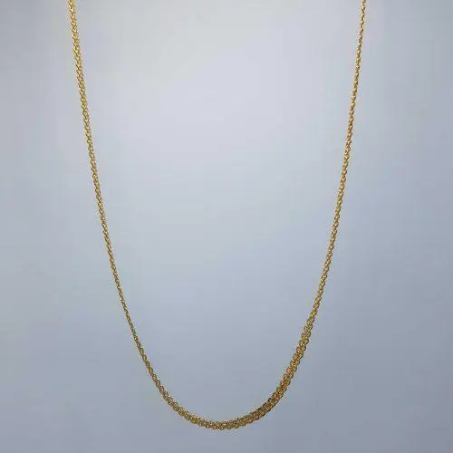 Light WT Plain Gold Ladies Chain