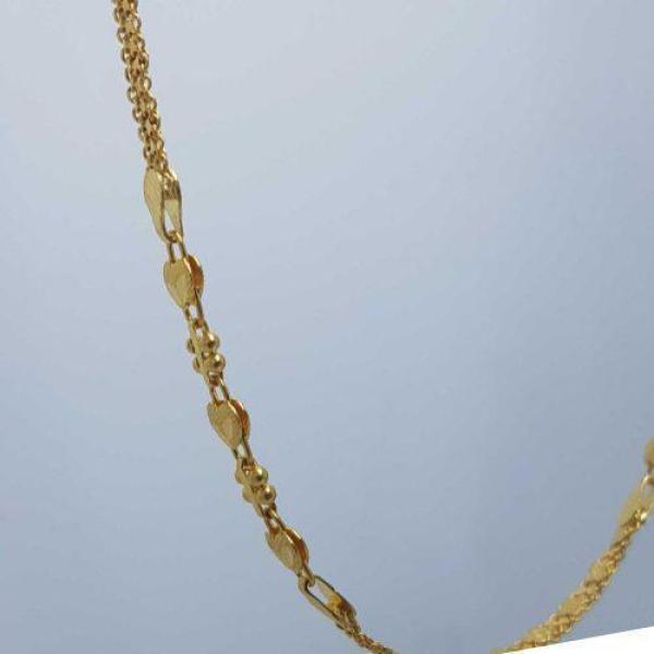 Elegant Gold Chain for Ladies in Fancy Design