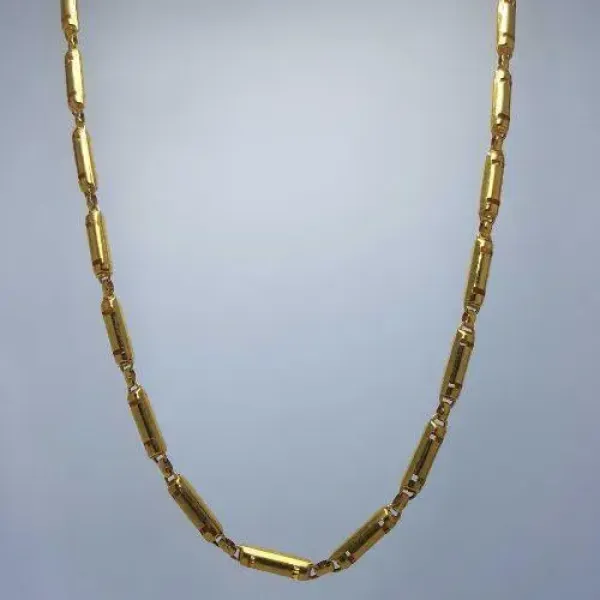 Gold Chain for Men in Links Design
