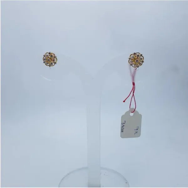 Beautiful  Diamond Tops in Flowers Shape
