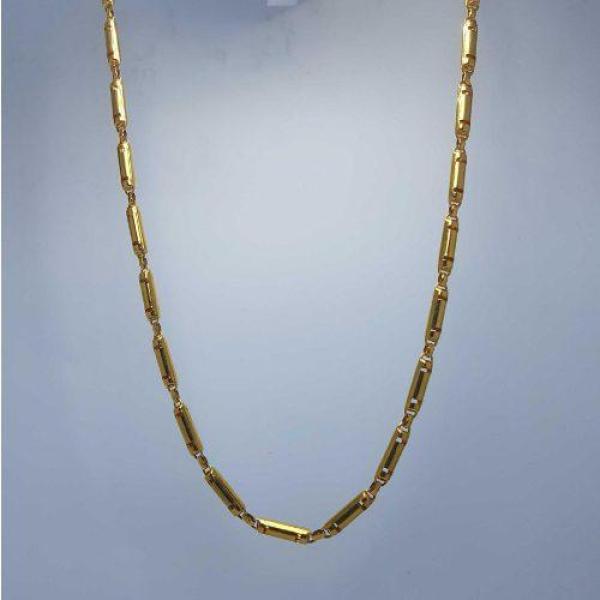 Gold Chain for Men in Links Design