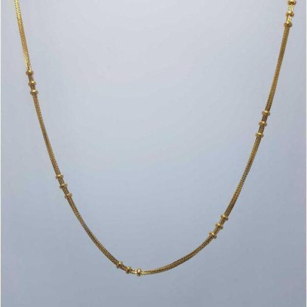 Elegnat Gold Plain Chain for Ladies