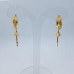 Beautiful Gold Hanging Bali Pair in Elegnat Design