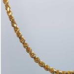 Adoreable Plain Gold Ladies Chain