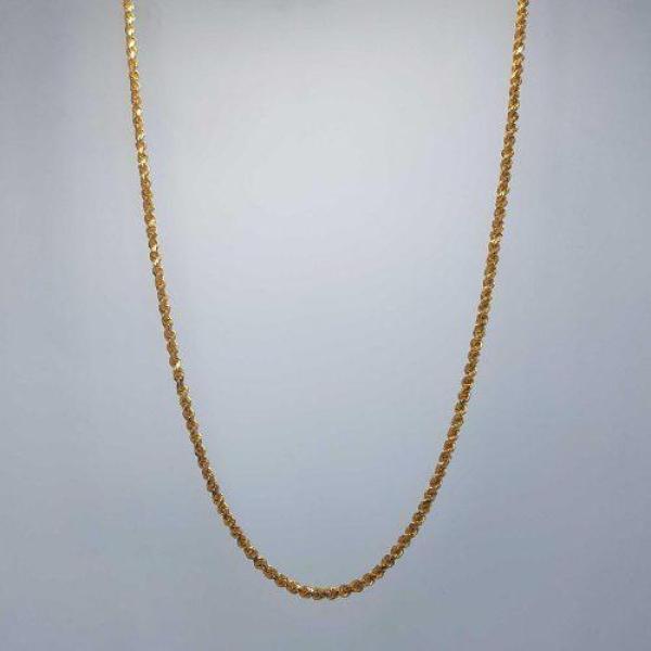 Adoreable Plain Gold Ladies Chain