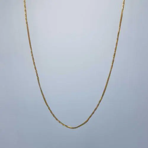 Gold Chain for Ladies in Fancy Design