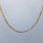 Elegant Plain Gold Chain for Ladies