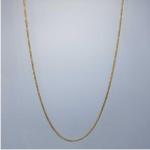 Elegant Plain Gold Chain for Ladies