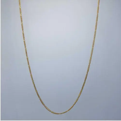 Elegant Plain Gold Chain for Ladies