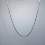 Gold Chain Having Platinum Coating with Elegant Design