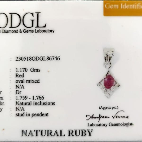 RUBY PENDANT