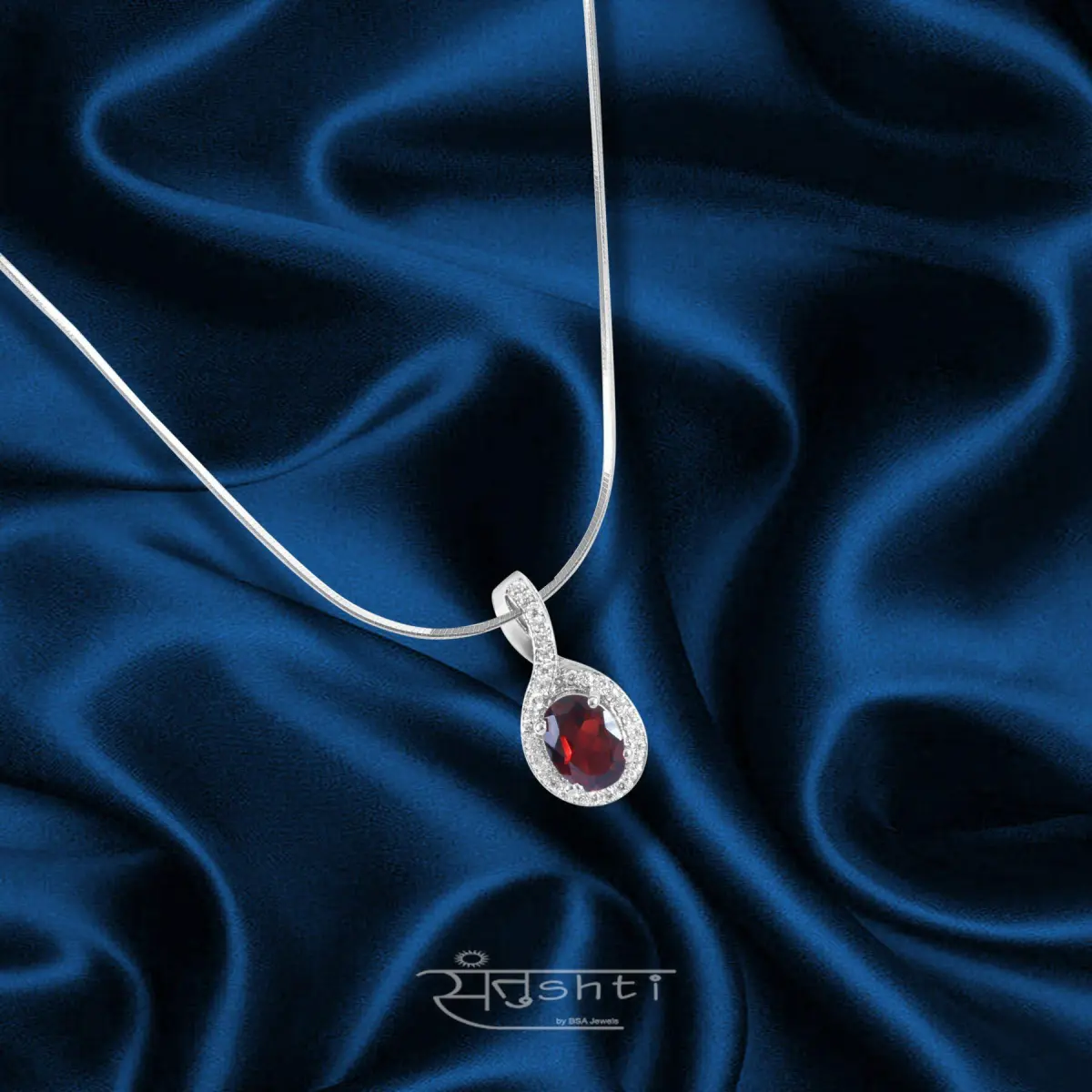 RED GARNET PENDANT