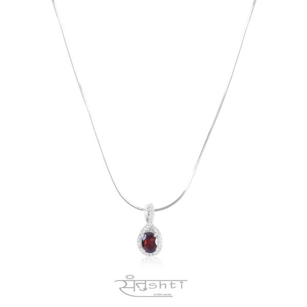 RED GARNET PENDANT