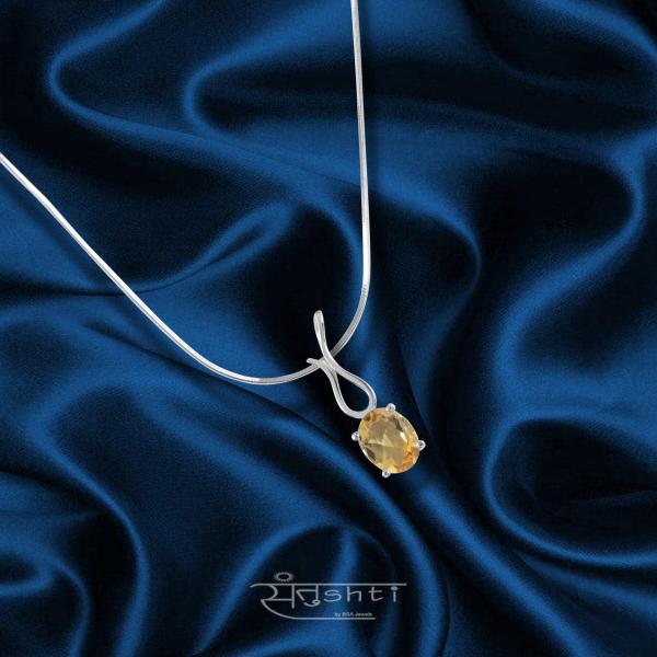 FASHION CITRINE PENDANT