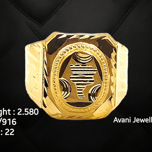 Gold Gents Ring