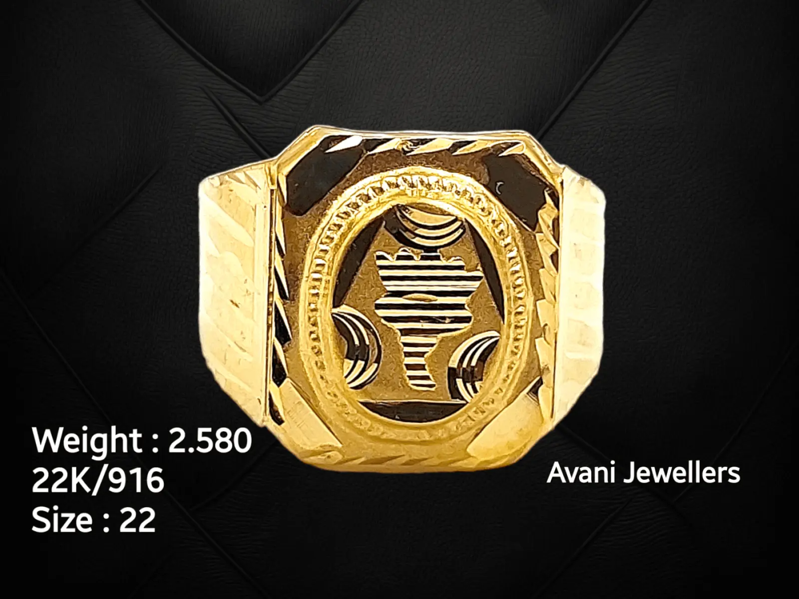Gold Gents Ring