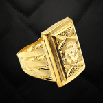 Gold Gents Ring