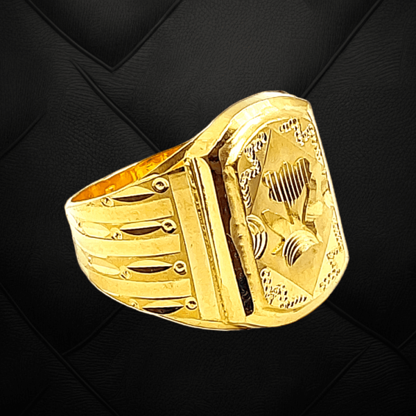 Gold Gents Ring