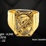 Gold Gents Ring