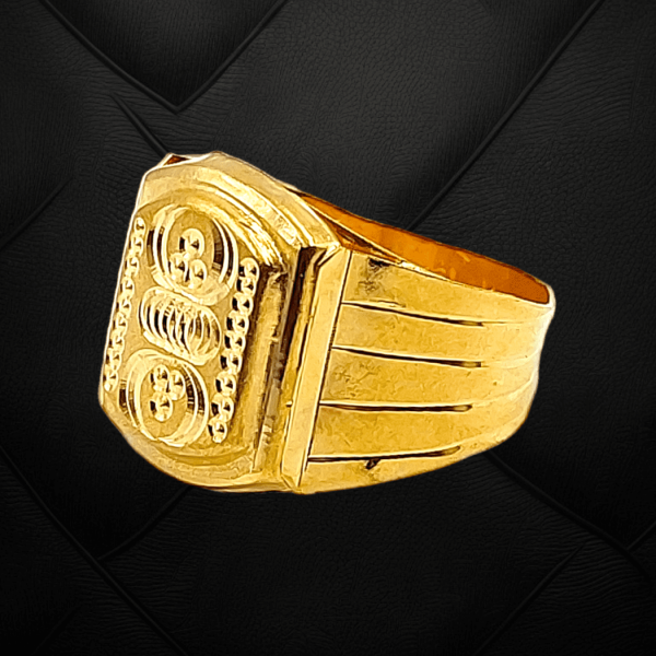 Gold Gents Ring