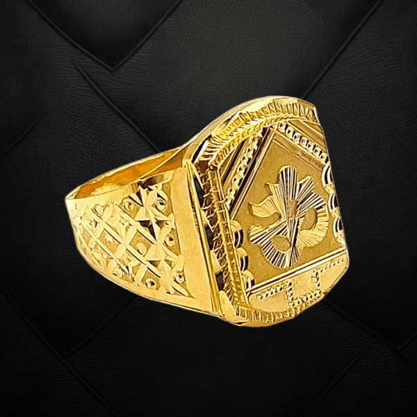 Gold Gents Ring