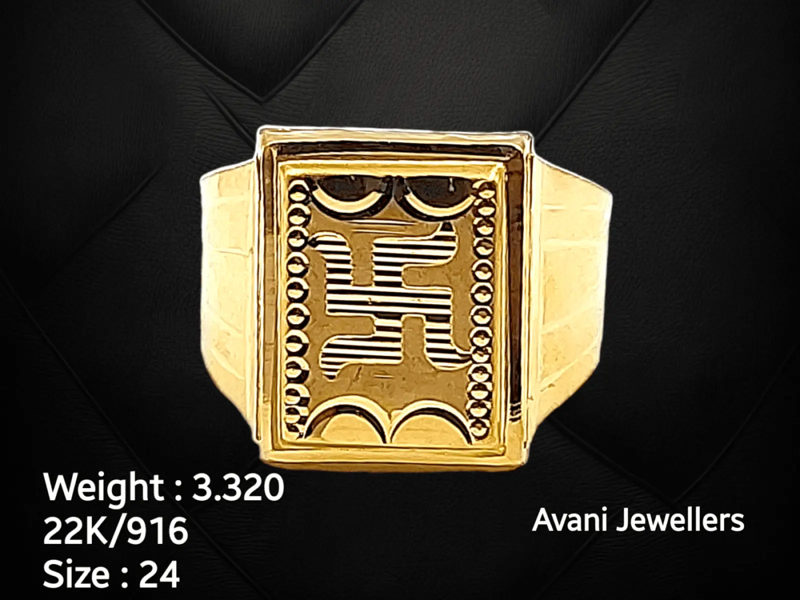 Gold Gents Ring