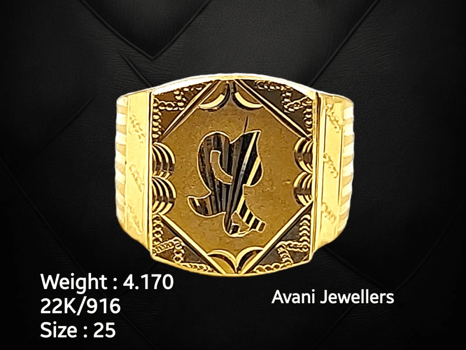 Gold Gents Ring