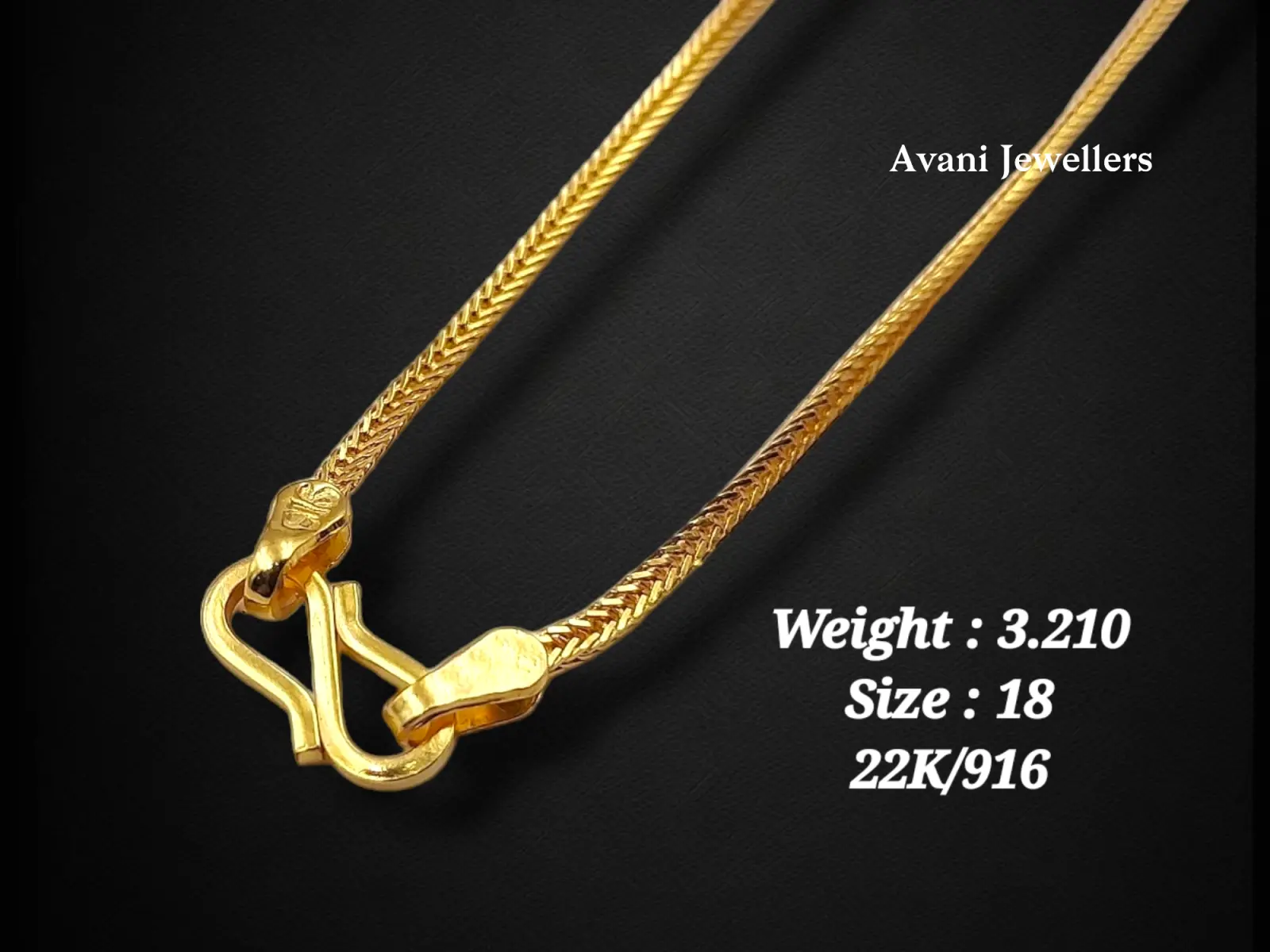 Gold Chain 18" Light Weight