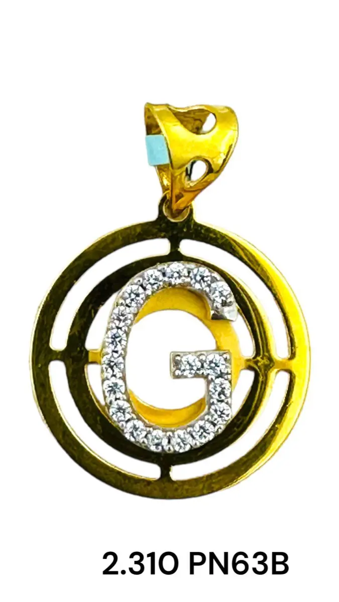 G-LETTER PENDANT