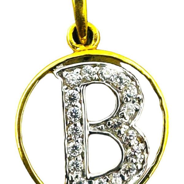 B-LETTER PENDANT