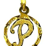 P-LETTER PENDANT