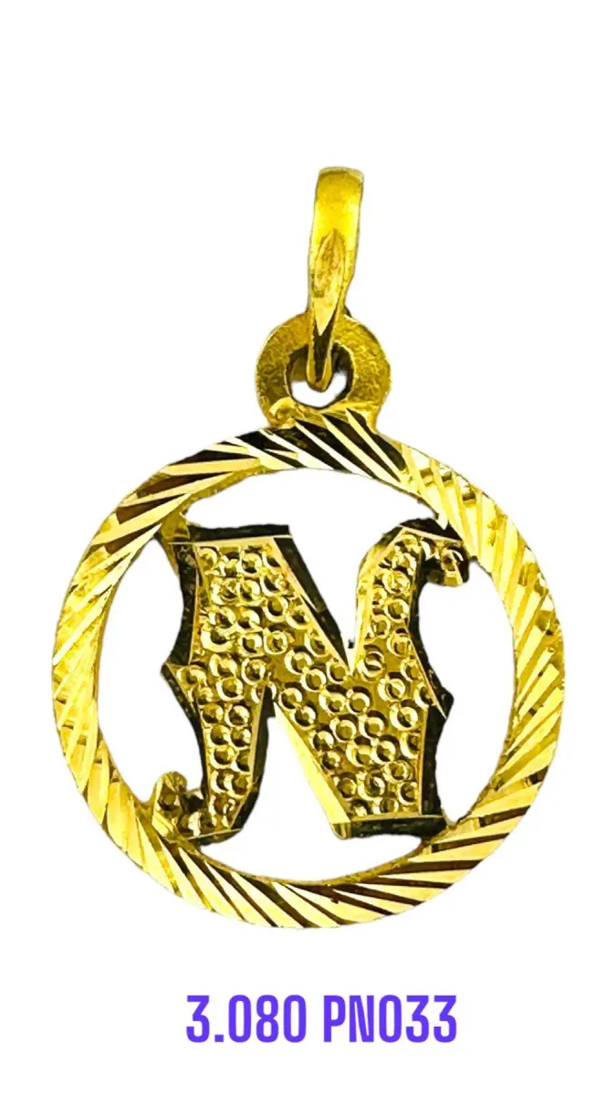 N-LETTER PENDANT