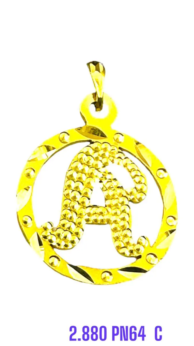 A-LETTER PENDANT