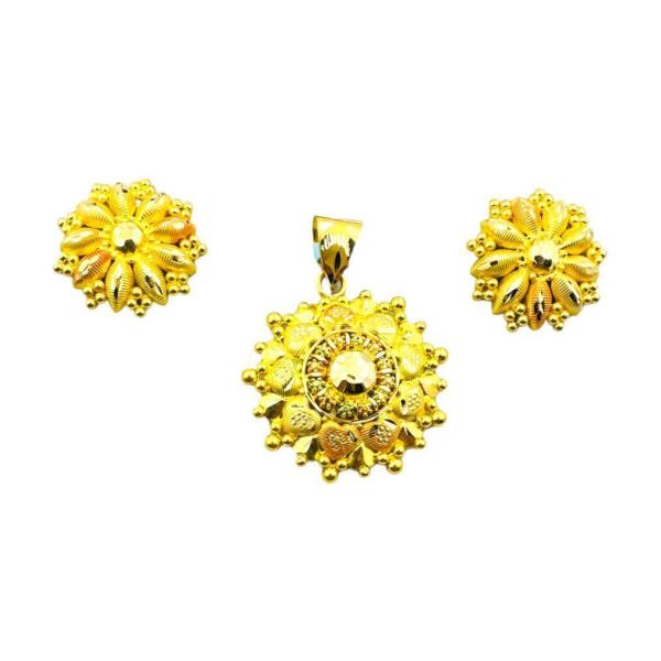 FLOWER PENDANT SET