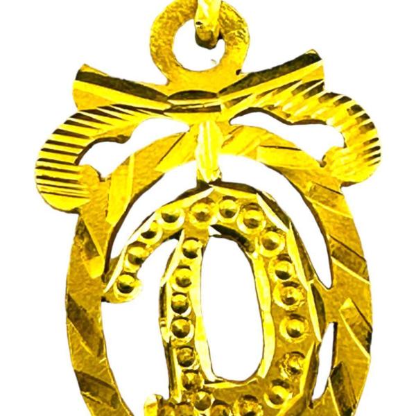 D-LETTER PENDANT