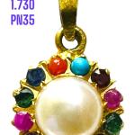 COLOURFULL STONE PENDANT