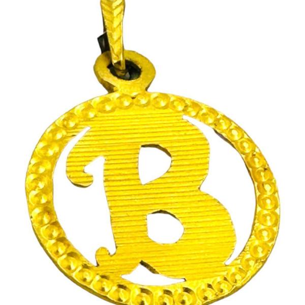 B-LETTER PENDANT