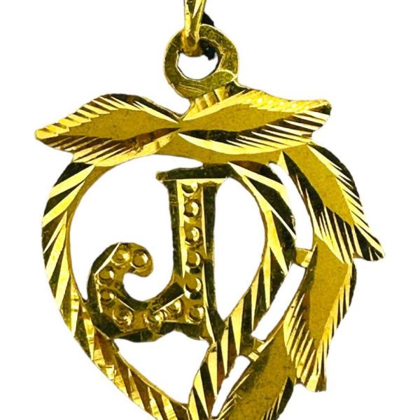 J-alphabet PENDANT