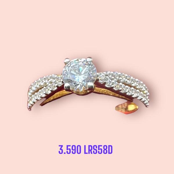 GIRLISH LADY RING