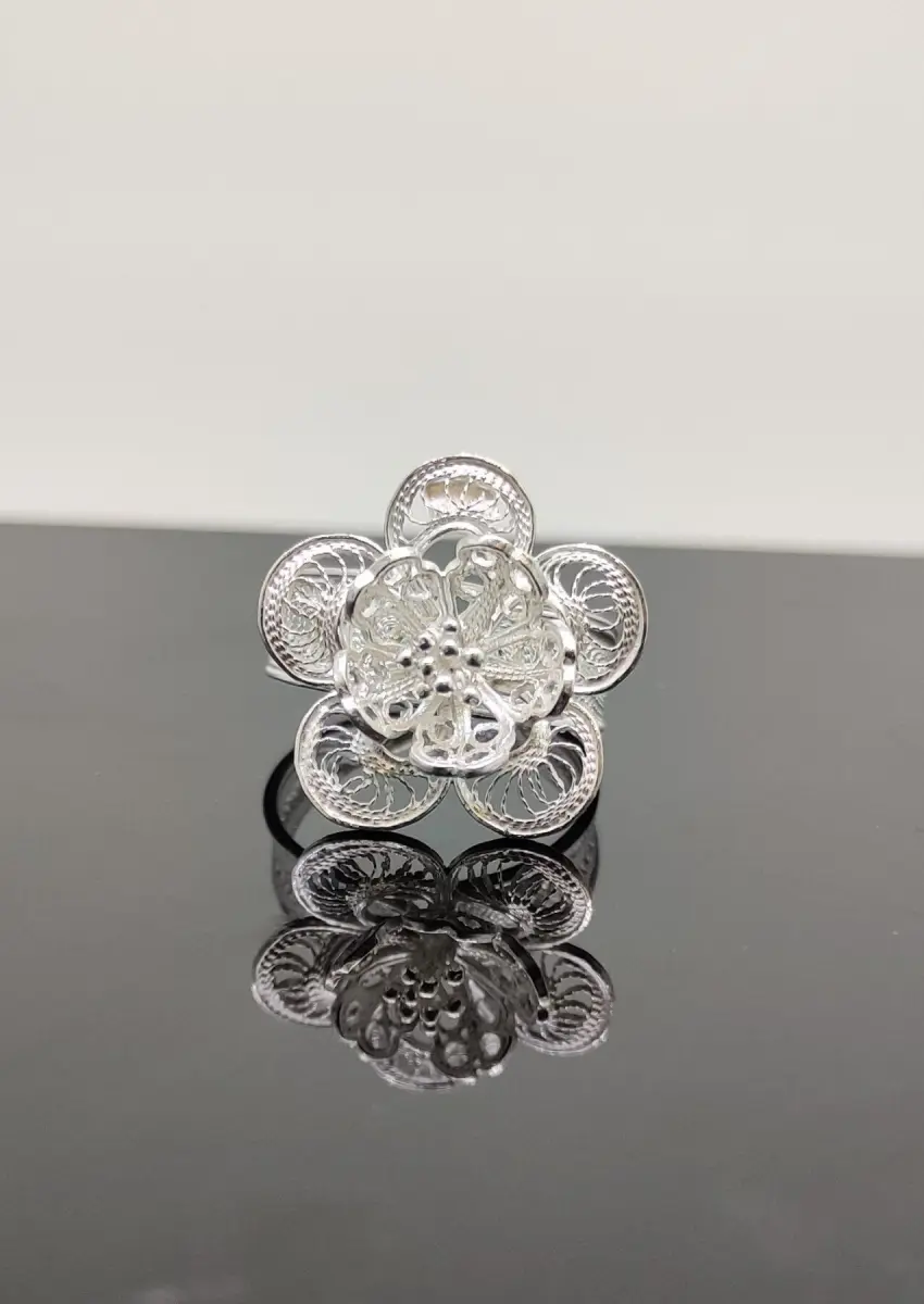 Delicate Delight Filigree Ring