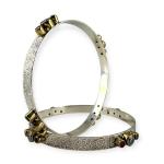 Beautiful Silver Kara Pair